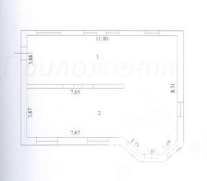 Дом 100м², 1-этажный, участок 7 сот.  