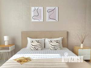 1-к квартира, посуточно, 45м2, 12/25 этаж