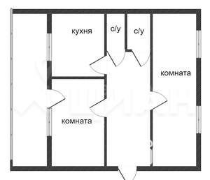 2-к квартира, на длительный срок, 50м2, 9/9 этаж