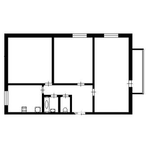 3-к квартира, на длительный срок, 62м2, 5/9 этаж