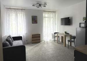 Студия квартира, на длительный срок, 27м2, 1/6 этаж