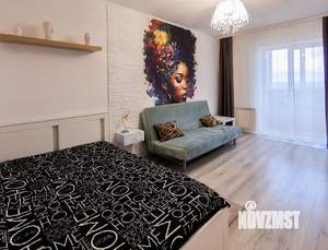 1-к квартира, посуточно, 45м2, 1/1 этаж