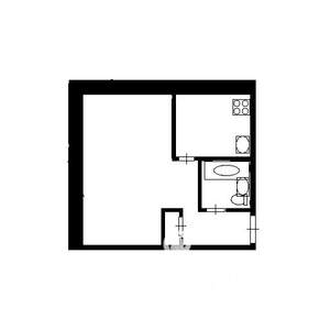 1-к квартира, на длительный срок, 33м2, 4/5 этаж