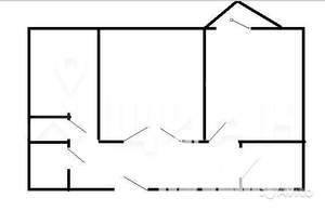 2-к квартира, на длительный срок, 54м2, 9/9 этаж