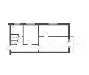 3-к квартира, на длительный срок, 58м2, 4/5 этаж