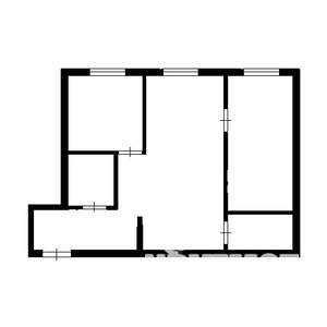 2-к квартира, на длительный срок, 45м2, 1/5 этаж