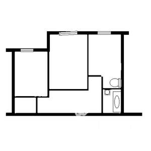 2-к квартира, на длительный срок, 52м2, 2/9 этаж