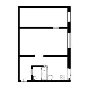 2-к квартира, на длительный срок, 48м2, 1/5 этаж