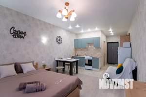 Студия квартира, посуточно, 28м2, 9/14 этаж