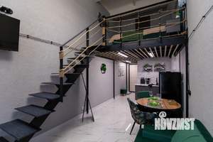Студия квартира, посуточно, 35м2, 5/6 этаж
