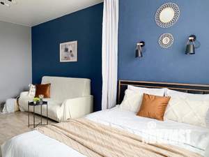 1-к квартира, посуточно, 40м2, 1/1 этаж