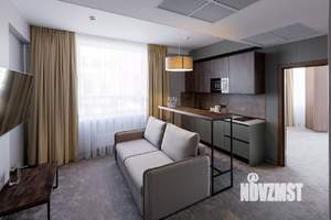 2-к квартира, посуточно, 60м2, 1/1 этаж