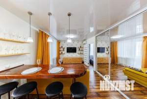 1-к квартира, посуточно, 44м2, 1/1 этаж