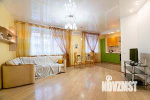 1-к квартира, посуточно, 44м2, 1/1 этаж