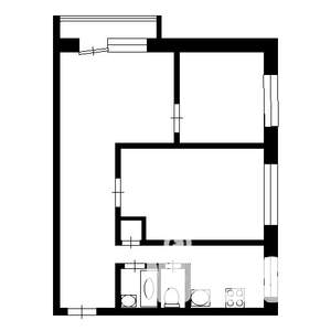 3-к квартира, на длительный срок, 50м2, 3/5 этаж