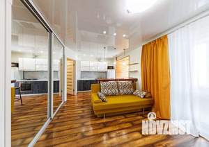 1-к квартира, посуточно, 44м2, 1/1 этаж