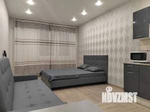 Студия квартира, посуточно, 29м2, 12/17 этаж