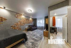 1-к квартира, посуточно, 43м2, 1/1 этаж