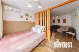 1-к квартира, посуточно, 40м2, 1/1 этаж