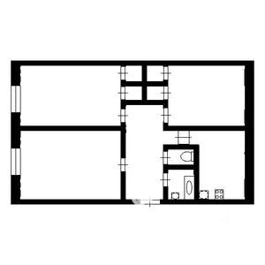 3-к квартира, на длительный срок, 56м2, 4/9 этаж