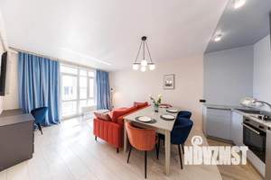 2-к квартира, посуточно, 45м2, 1/18 этаж