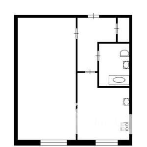 1-к квартира, на длительный срок, 31м2, 1/5 этаж