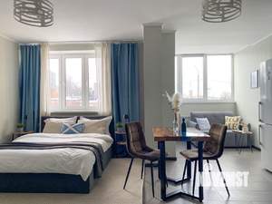 1-к квартира, посуточно, 34м2, 1/1 этаж