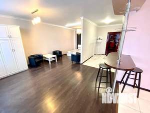 Студия квартира, посуточно, 48м2, 7/25 этаж