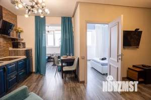 1-к квартира, посуточно, 48м2, 21/23 этаж