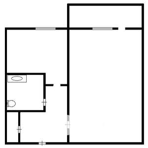 1-к квартира, на длительный срок, 34м2, 3/9 этаж