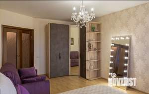 1-к квартира, посуточно, 46м2, 1/1 этаж