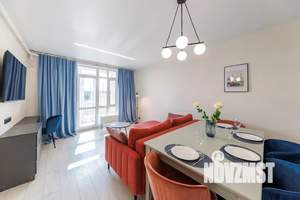 2-к квартира, посуточно, 45м2, 1/18 этаж
