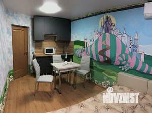 1-к квартира, посуточно, 20м2, 1/1 этаж