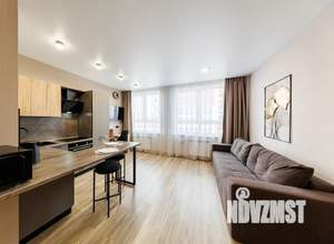 Студия квартира, посуточно, 33м2, 8/22 этаж