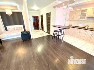 Студия квартира, посуточно, 45м2, 7/25 этаж