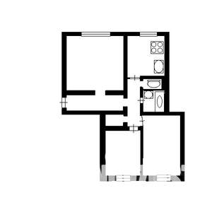 3-к квартира, на длительный срок, 66м2, 1/5 этаж