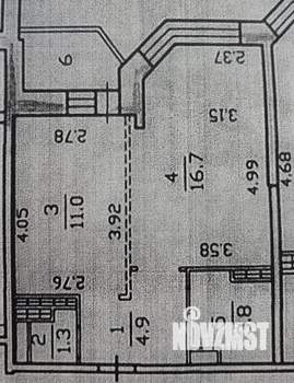 1-к квартира, на длительный срок, 38м2, 10/16 этаж