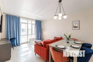2-к квартира, посуточно, 45м2, 1/18 этаж