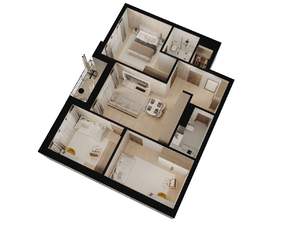 3-к квартира, вторичка, 87м2, 2/4 этаж