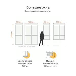 1-к квартира, вторичка, 37м2, 4/5 этаж