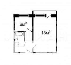 1-к квартира, вторичка, 35м2, 3/9 этаж