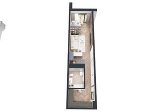 Студия квартира, вторичка, 41м2, 4/9 этаж