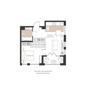 1-к квартира, вторичка, 41м2, 5/5 этаж