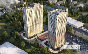 2-к квартира, вторичка, 57м2, 16/25 этаж