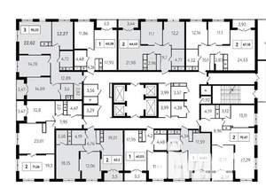 3-к квартира, строящийся дом, 94м2, 4/25 этаж