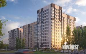 Студия квартира, строящийся дом, 33м2, 7/14 этаж