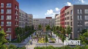 2-к квартира, строящийся дом, 55м2, 3/5 этаж