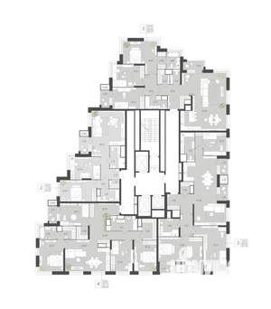 3-к квартира, вторичка, 147м2, 19/21 этаж