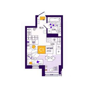 Фото квартиры на продажу (1)