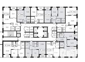 3-к квартира, строящийся дом, 94м2, 9/25 этаж